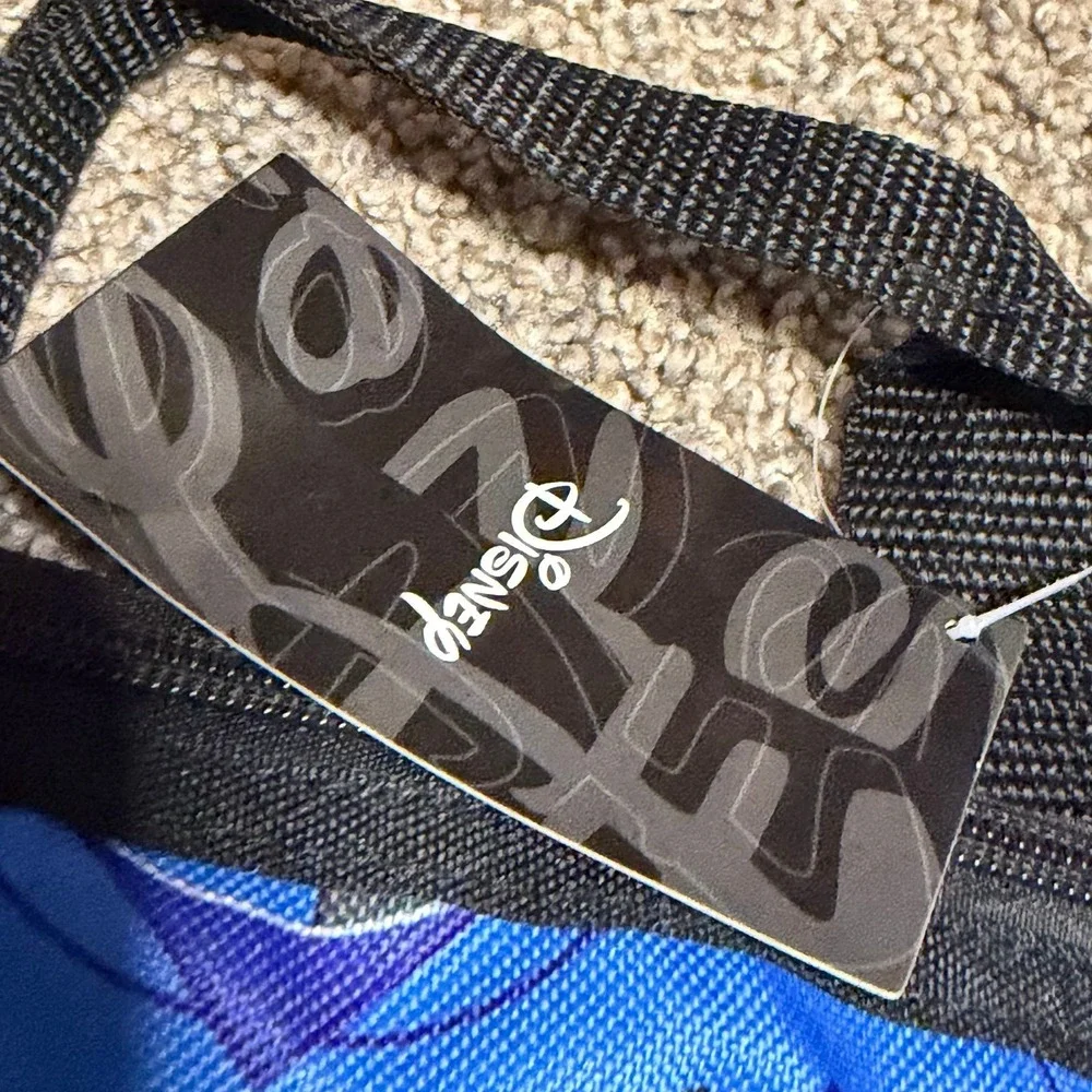 Disney Dogs Weekender Duffel Bag 101 Dalmatians Lady Tramp Blue Travel NWT